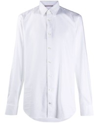 Мужская белая классическая рубашка от Tommy Hilfiger