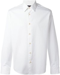 Мужская белая классическая рубашка от Tonello