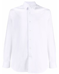 Мужская белая классическая рубашка от Traiano Milano
