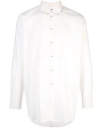 Мужская белая классическая рубашка от Uma Wang