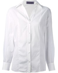Женская белая классическая рубашка от Ungaro