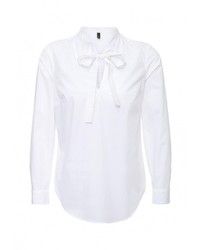 Женская белая классическая рубашка от United Colors of Benetton