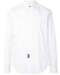 Мужская белая классическая рубашка от VERSACE JEANS COUTURE
