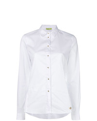 Женская белая классическая рубашка от Versace Jeans