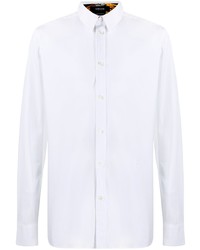 Мужская белая классическая рубашка от Versace