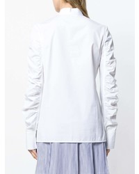 Женская белая классическая рубашка от Victoria Victoria Beckham