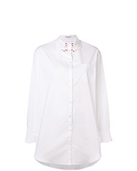 Женская белая классическая рубашка от Vivetta