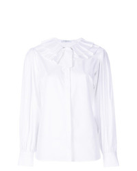Женская белая классическая рубашка от Vivetta