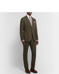 Мужская белая классическая рубашка от Tod's