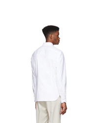 Мужская белая классическая рубашка от Eidos