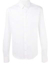 Мужская белая классическая рубашка от Wooyoungmi