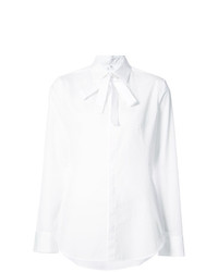 Женская белая классическая рубашка от Y's