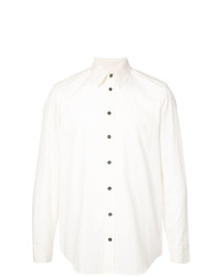 Мужская белая классическая рубашка от Yang Li