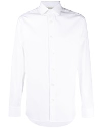Мужская белая классическая рубашка от Z Zegna