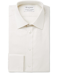Мужская белая классическая рубашка