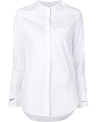 Женская белая классическая рубашка