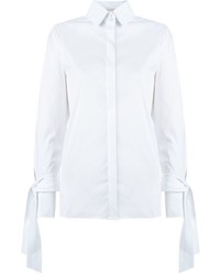Женская белая классическая рубашка