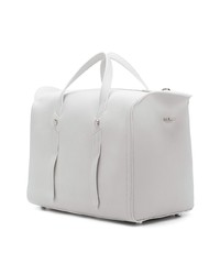 Белая кожаная большая сумка от Calvin Klein 205W39nyc
