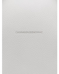 Белая кожаная большая сумка от Calvin Klein 205W39nyc