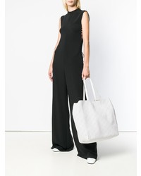 Белая кожаная большая сумка от Stella McCartney