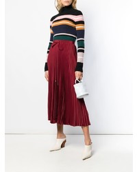 Белая кожаная сумка-мешок от Simon Miller