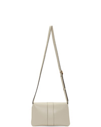 Белая кожаная сумка-саквояж от Gucci