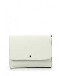 Белая кожаная сумка через плечо от Calipso