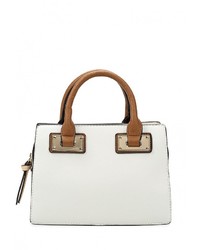 Белая кожаная сумка через плечо от Call it SPRING