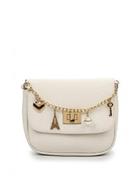 Белая кожаная сумка через плечо от Call it SPRING