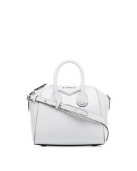 Белая кожаная сумка через плечо от Givenchy