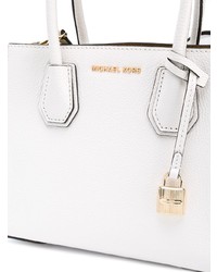 Белая кожаная сумка через плечо от MICHAEL Michael Kors