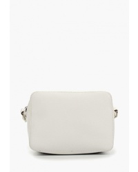 Белая кожаная сумка через плечо от O'stin