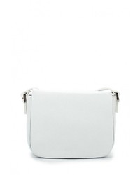 Белая кожаная сумка через плечо от Pimobetti