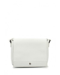 Белая кожаная сумка через плечо от Pimobetti