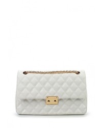 Белая кожаная сумка через плечо от Tom &amp; Eva