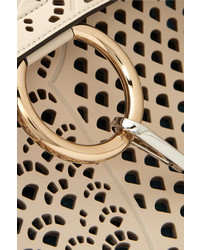 Женская белая кожаная сумка от Chloé