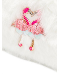 Женская белая кожаная сумка от Sophia Webster