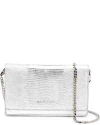 Женская белая кожаная сумка от Givenchy
