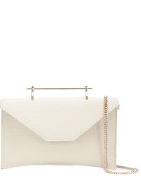 Женская белая кожаная сумка от M2Malletier
