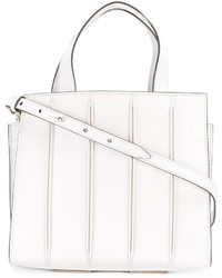 Женская белая кожаная сумка от Max Mara