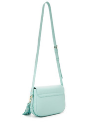 Женская белая кожаная сумка от Kate Spade