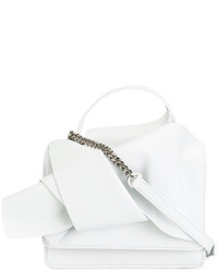 Женская белая кожаная сумка от No.21
