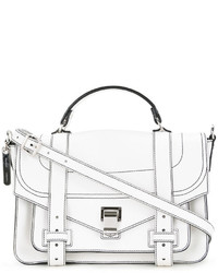 Женская белая кожаная сумка от Proenza Schouler