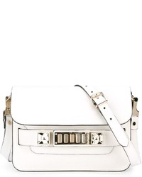 Женская белая кожаная сумка от Proenza Schouler
