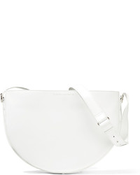 Женская белая кожаная сумка от Victoria Beckham