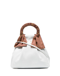 Белая кожаная сумочка от Trademark