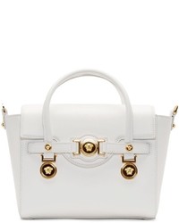 Белая кожаная сумочка от Versace