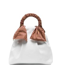 Белая кожаная сумочка от Trademark