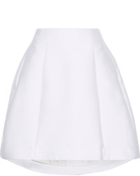 Белая короткая юбка-солнце от ADAM by Adam Lippes