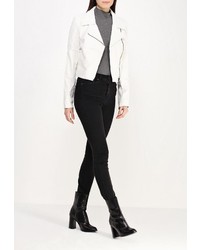 Женская белая косуха от Fontana 2.0